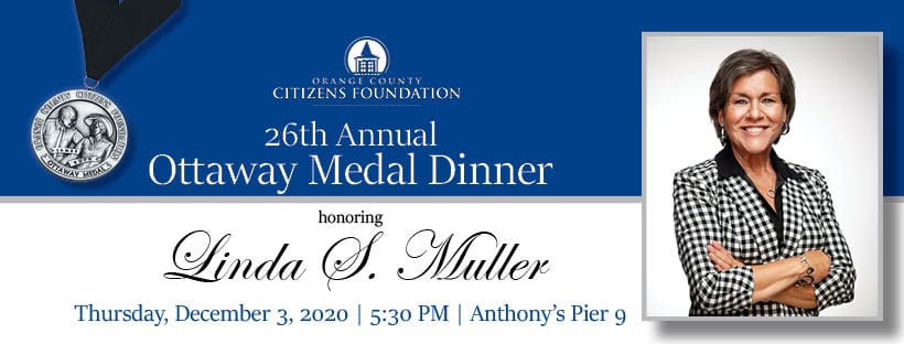 26th Ruth & James Ottaway Medal Recipient – Linda Muller!